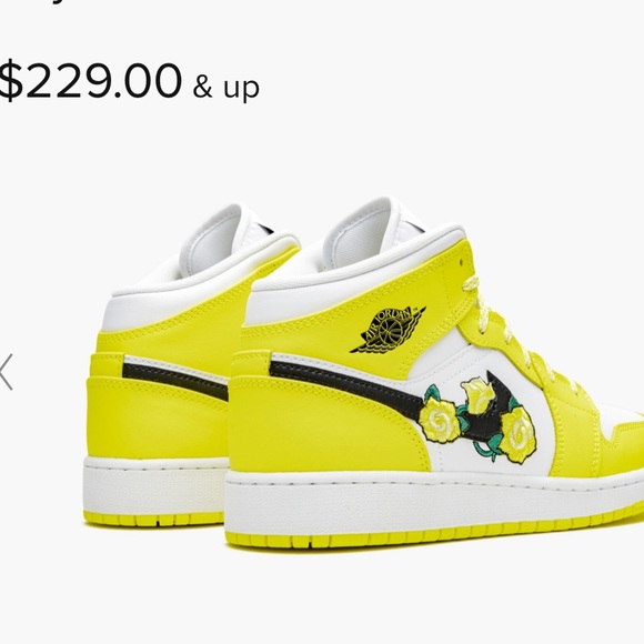 💢SOLD💢AIR JORDAN 1 MID GS
"Dynamic Yellow" youth 2 - Picture 8 of 9